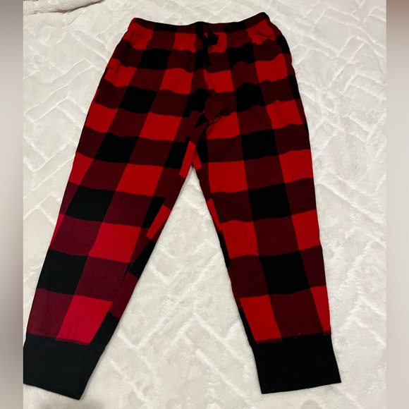 Buffalo Flannel Pajama pants - Gathers at the bottom worn  1x Size Med. Old Navy - Picture 4 of 9